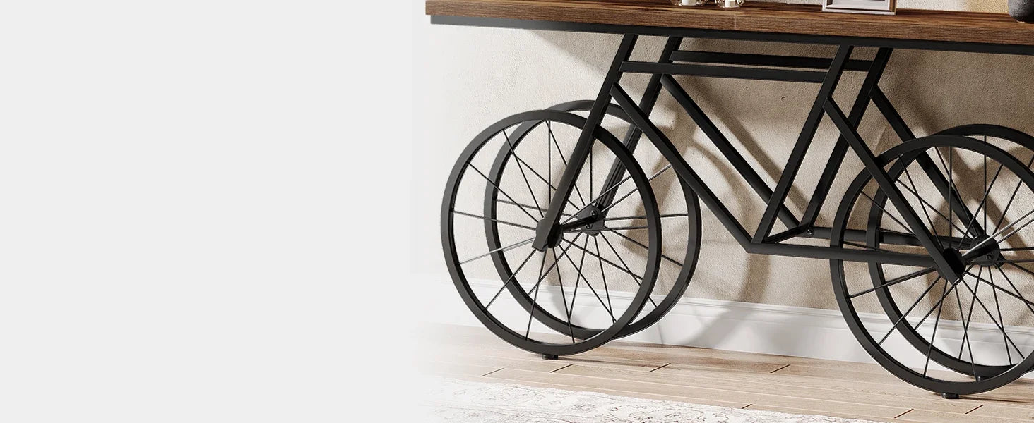 Industrial Vintage Bicycle Console