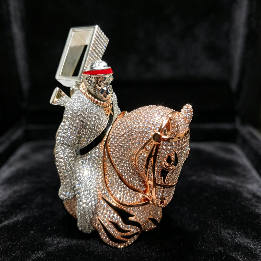 Iced Out King of the Jungle Pendant