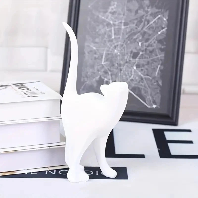 Feline Grace™ Golden Cat Sculpture Set