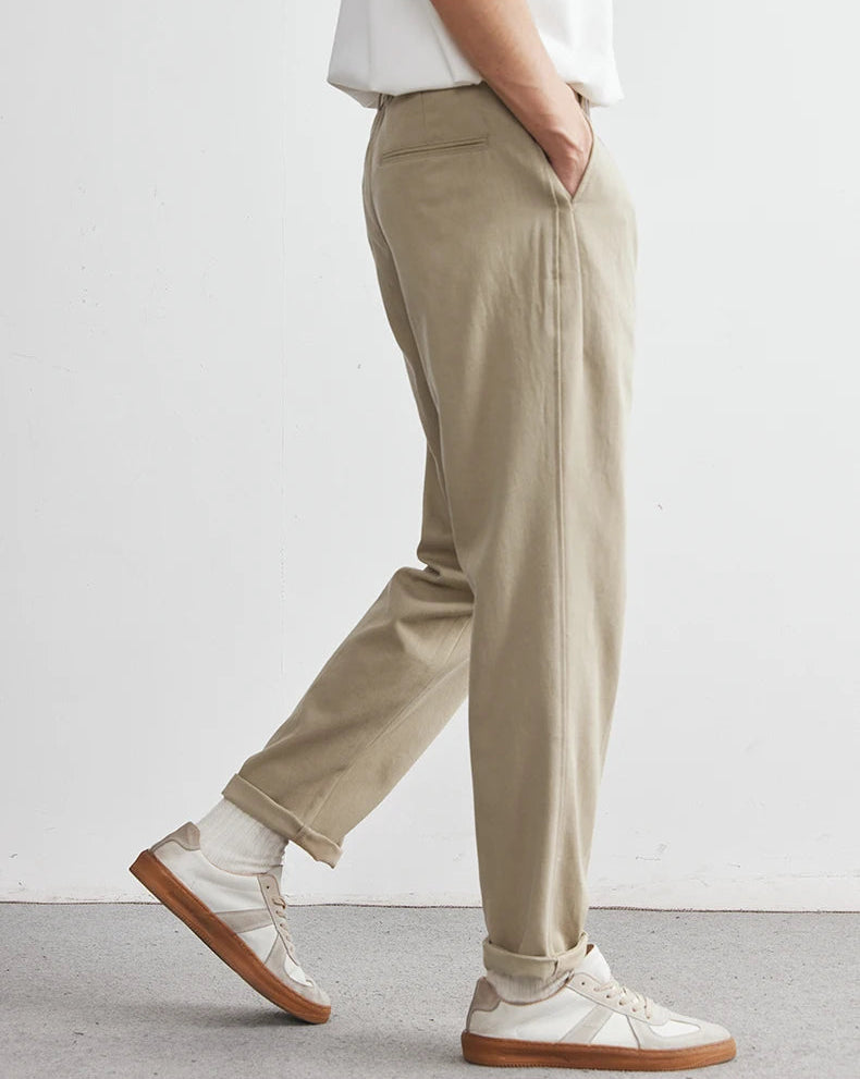 Lyocell Straight Drape Pants