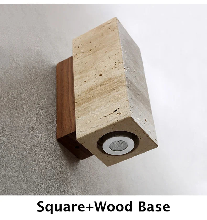 WabiStone™ Marble Wall Sconce