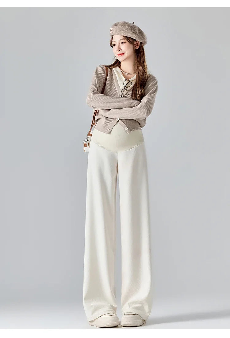 Autumn Maternity Cotton Pants