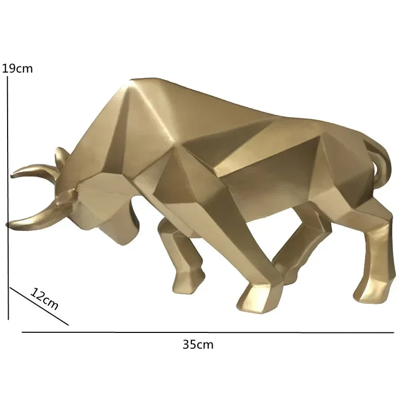 Bullion™ Geometric Prosperity Sculpture