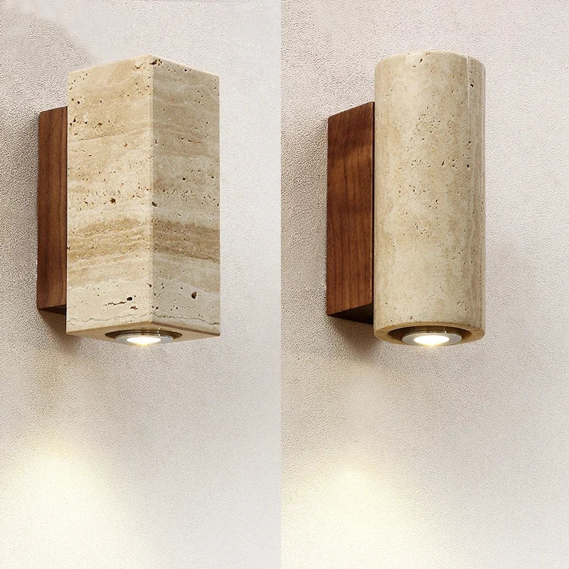 WabiStone™ Marble Wall Sconce