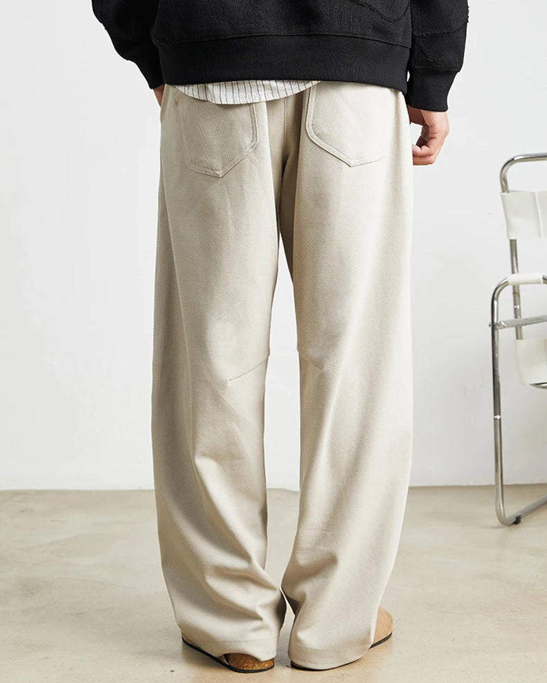Cotton Straight Cargo Pants
