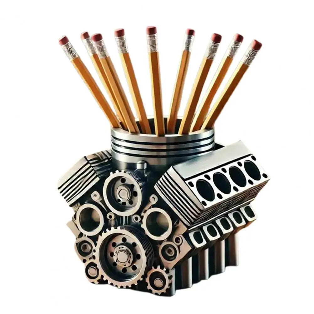 Horsepower™ V8 Engine Desk Organizer