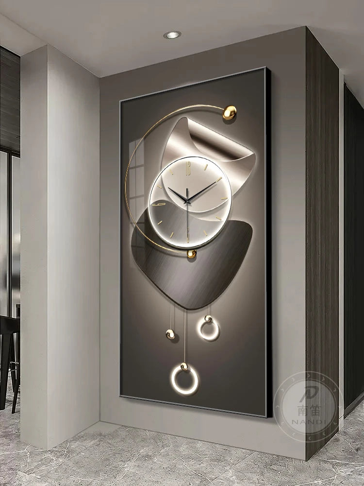 Chronos™ Abstract Wall Clock Art