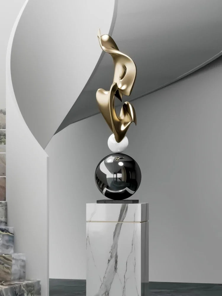 Abstract Flow Sculpture