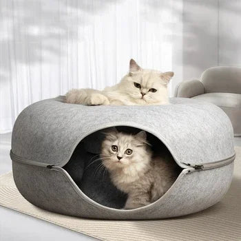 DonutDuo™ 2-in-1 Cat Bed & Tunnel