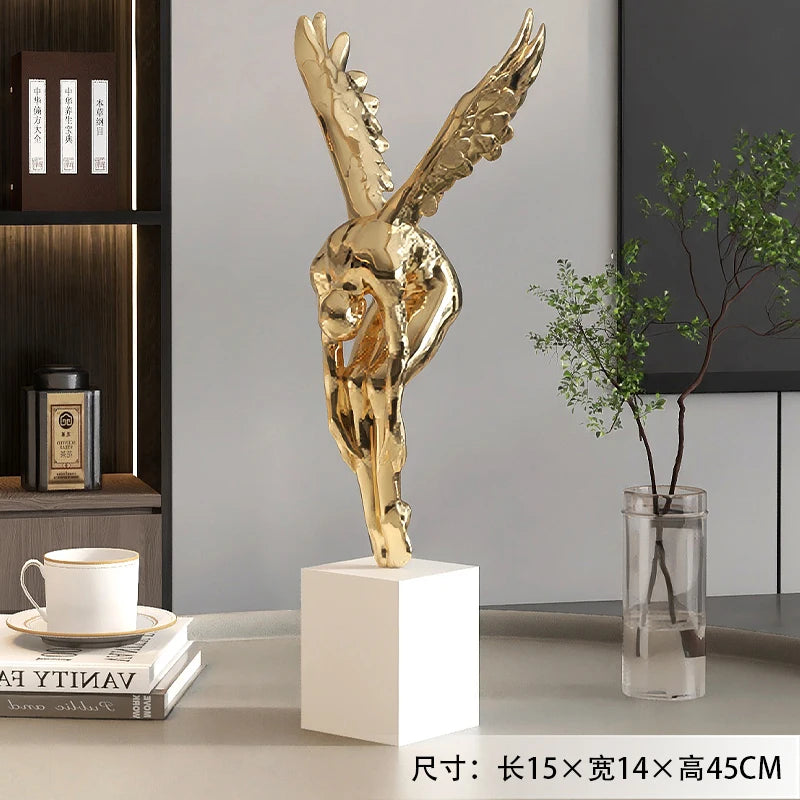 Ascent™ Winged Figure Sculpture