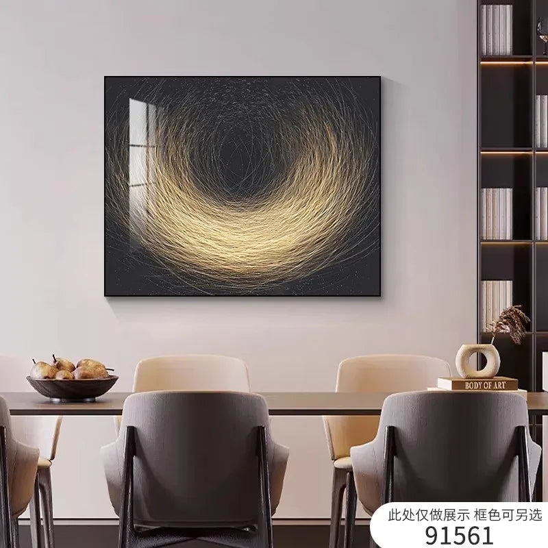 Abstract Meter Box Cover Panel