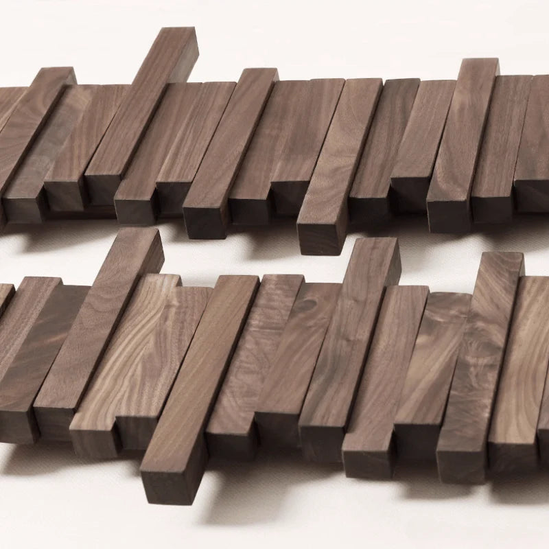 Piano-Key Wall Hook Rack