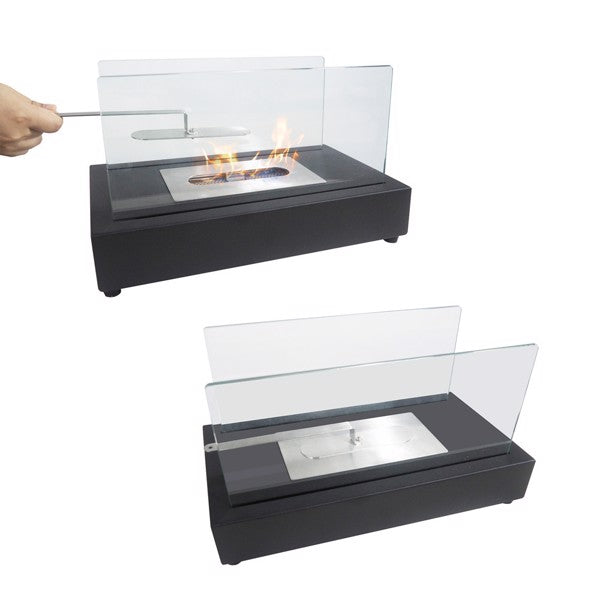 Lumière Portable Fireplace - Smokeless Bio Ethanol Table Fire Pit