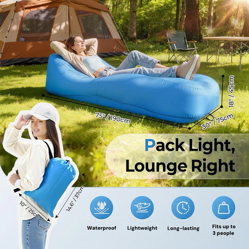 AirDrift™ Pump-Free Inflatable Lounger