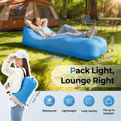 AirDrift™ Pump-Free Inflatable Lounger