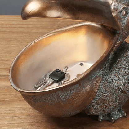 COASTAL KEEPER | Pelican Storage Sculpture