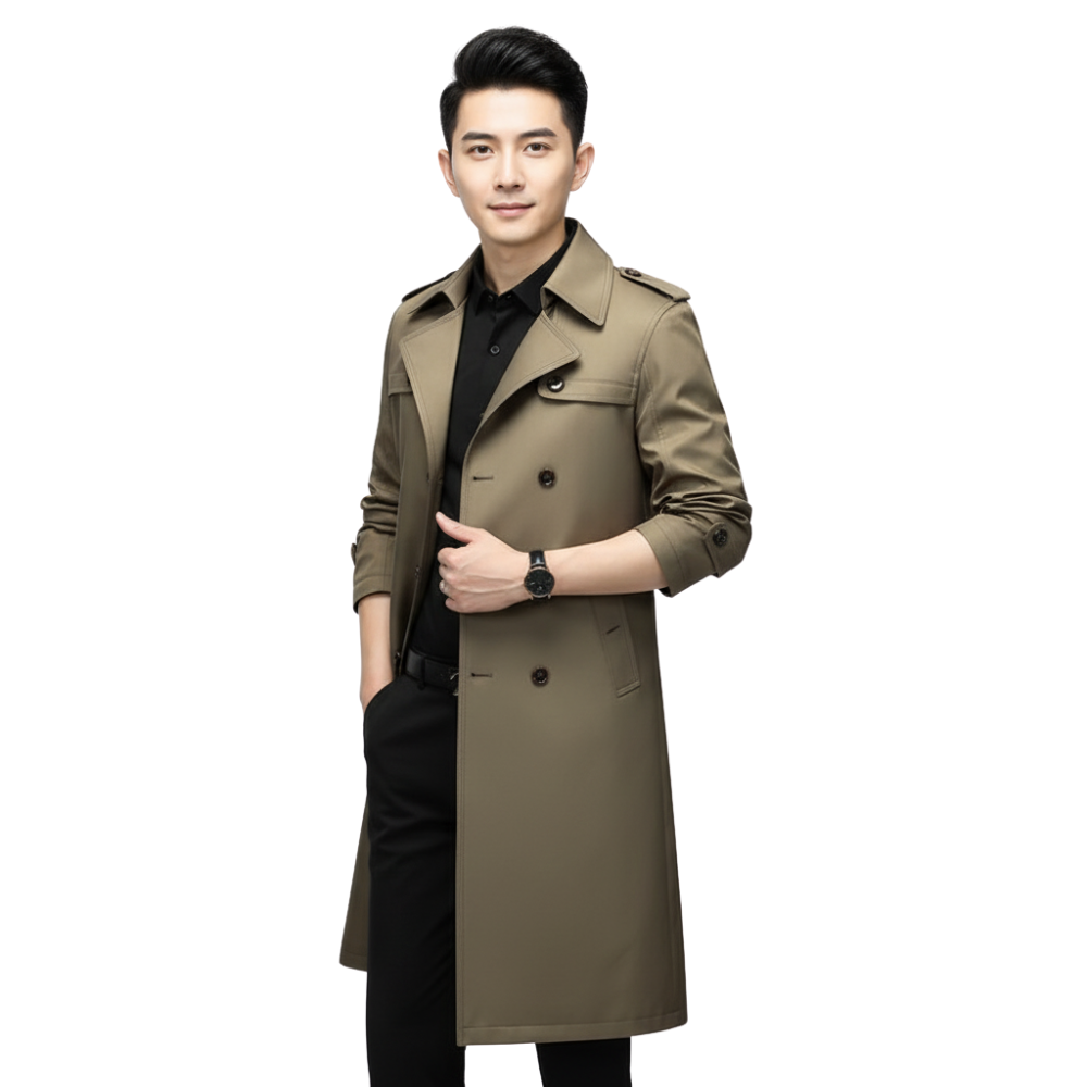 Heritage Double-Breasted Trench Coat