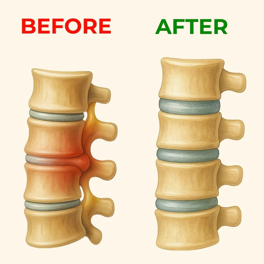 SpineDock Triple Therapy Back Massager