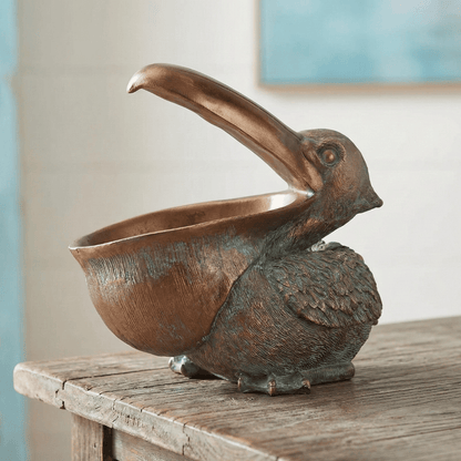 COASTAL KEEPER | Pelican Storage Sculpture