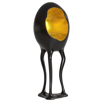 Surreal Menagerie - Sculptural Wine Cabinet with Gold Interior