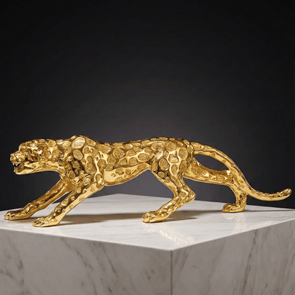Prowler - Fortune Leopard Sculpture