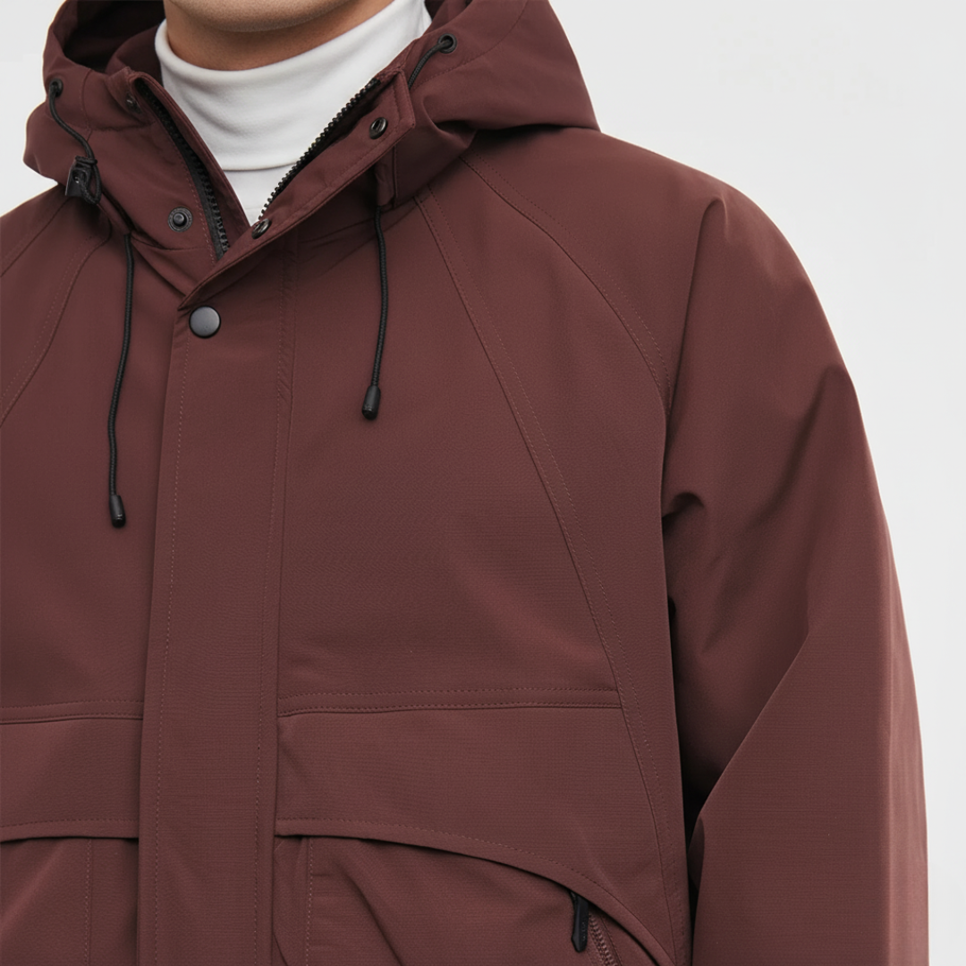 Hooded Workwear Jacket