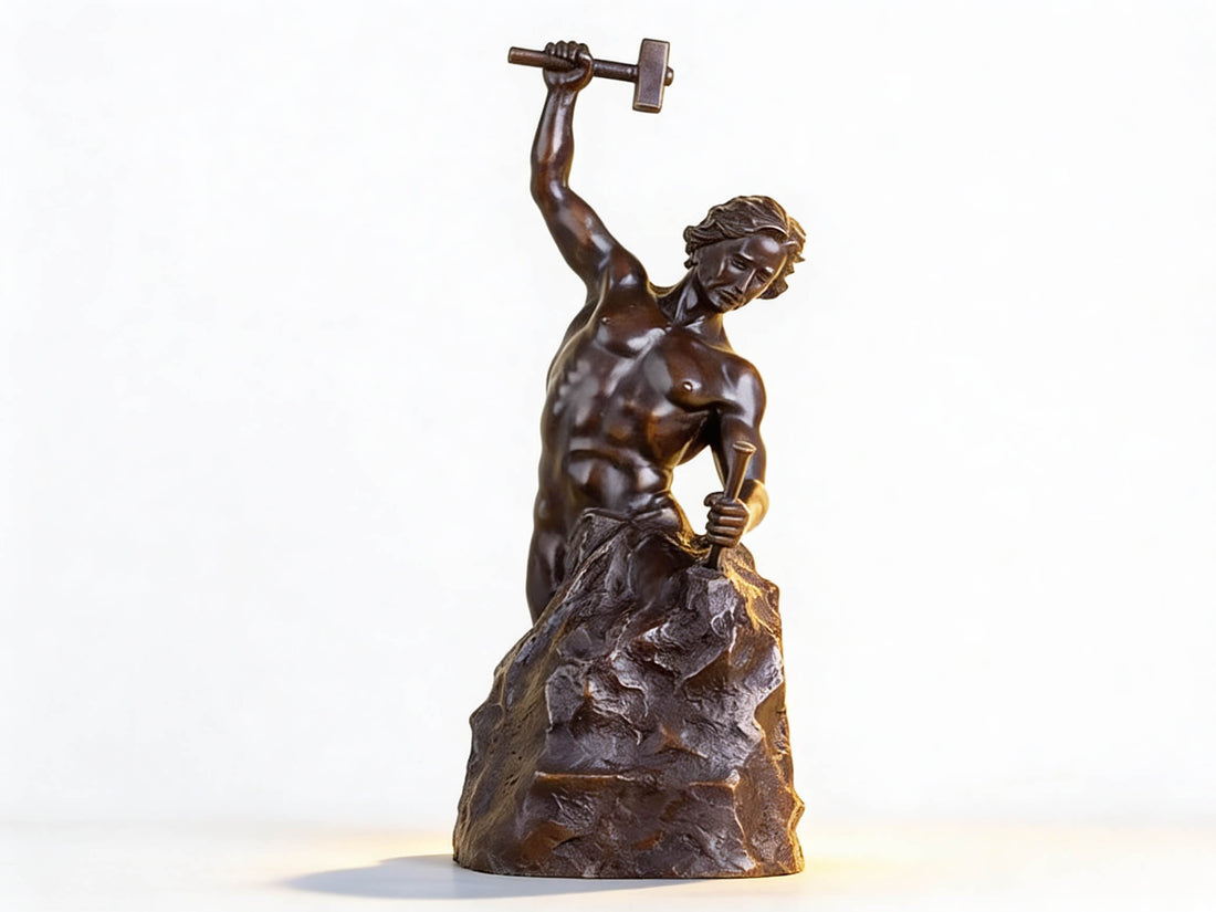 Self-Made Man Bronze Sculpture