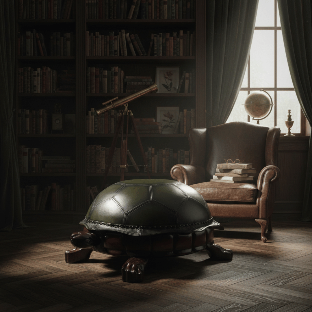 Turtle Ottoman Stool