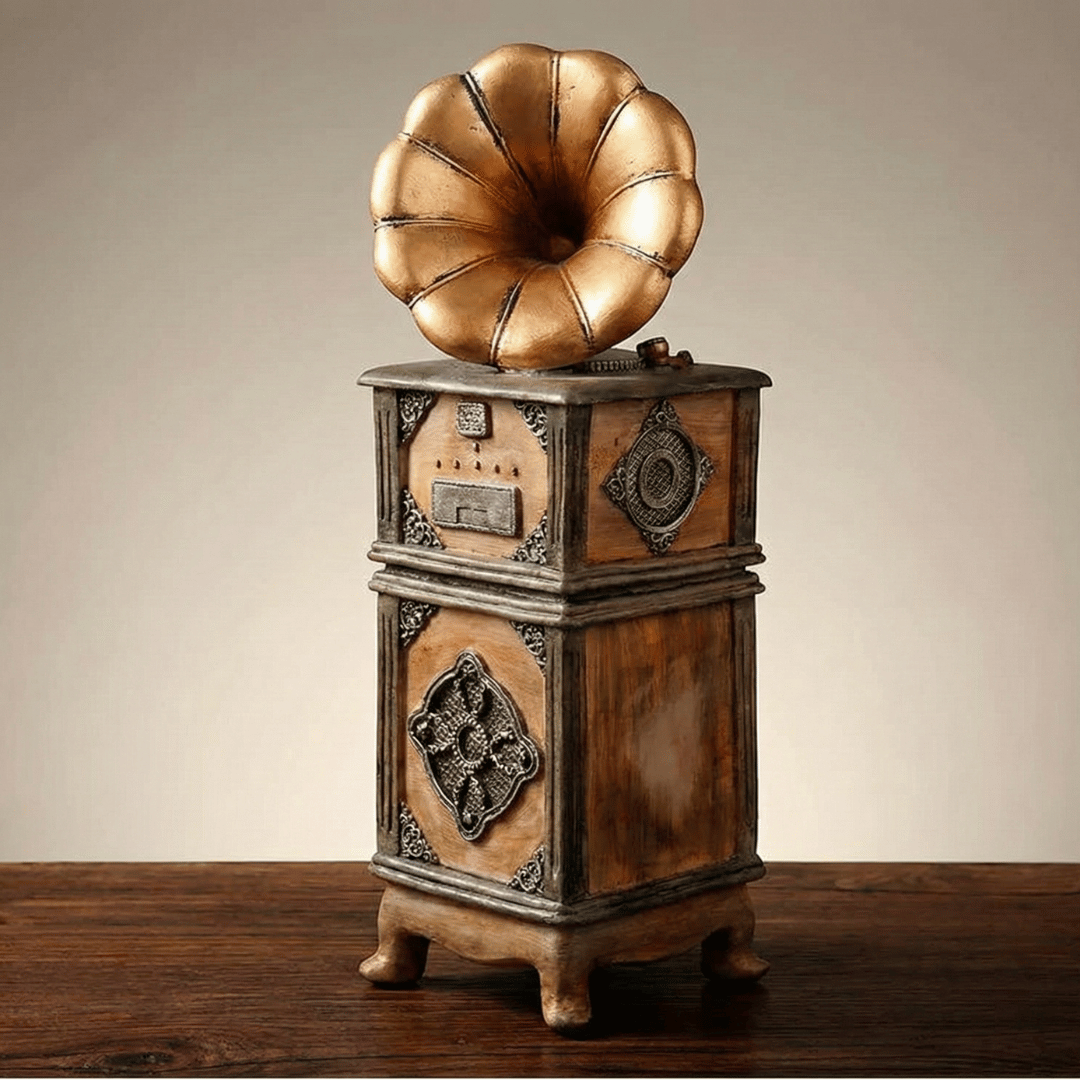 ACOUSTIC MEMORY | Vintage Phonograph Sculpture