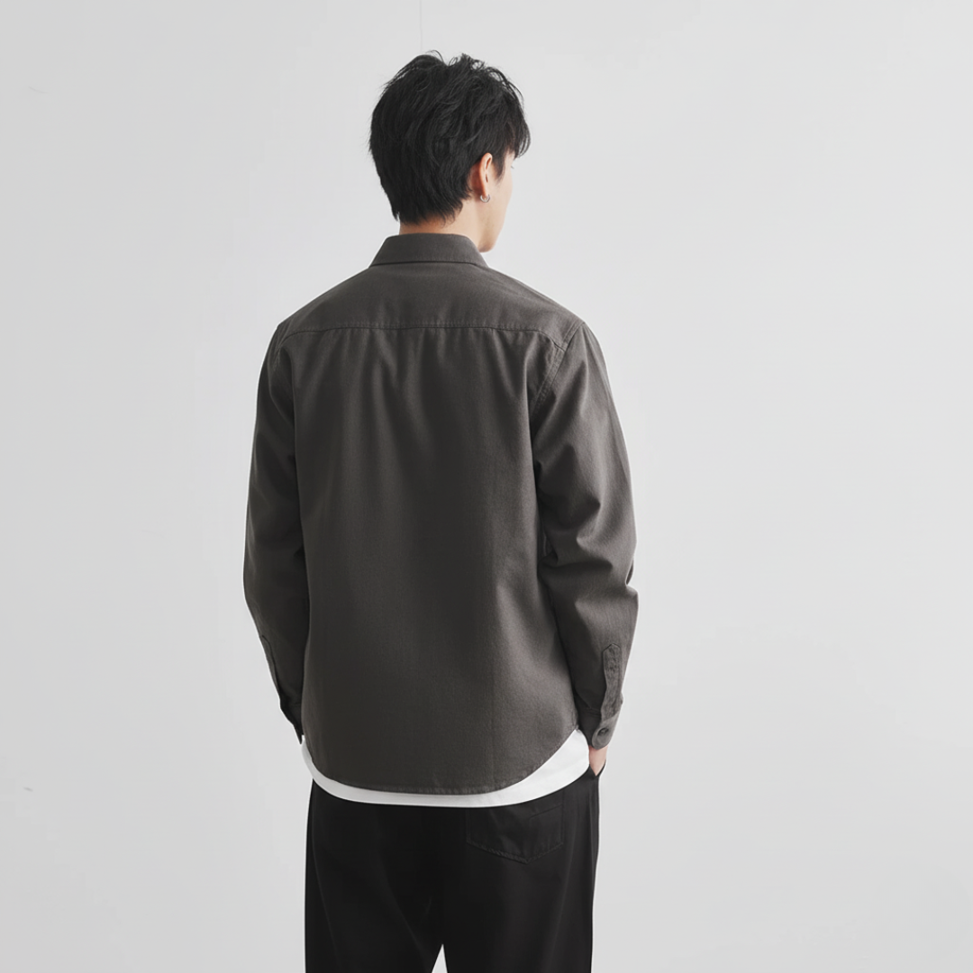 Cotton Work Shirt Jacket