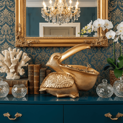 COASTAL KEEPER | Pelican Storage Sculpture