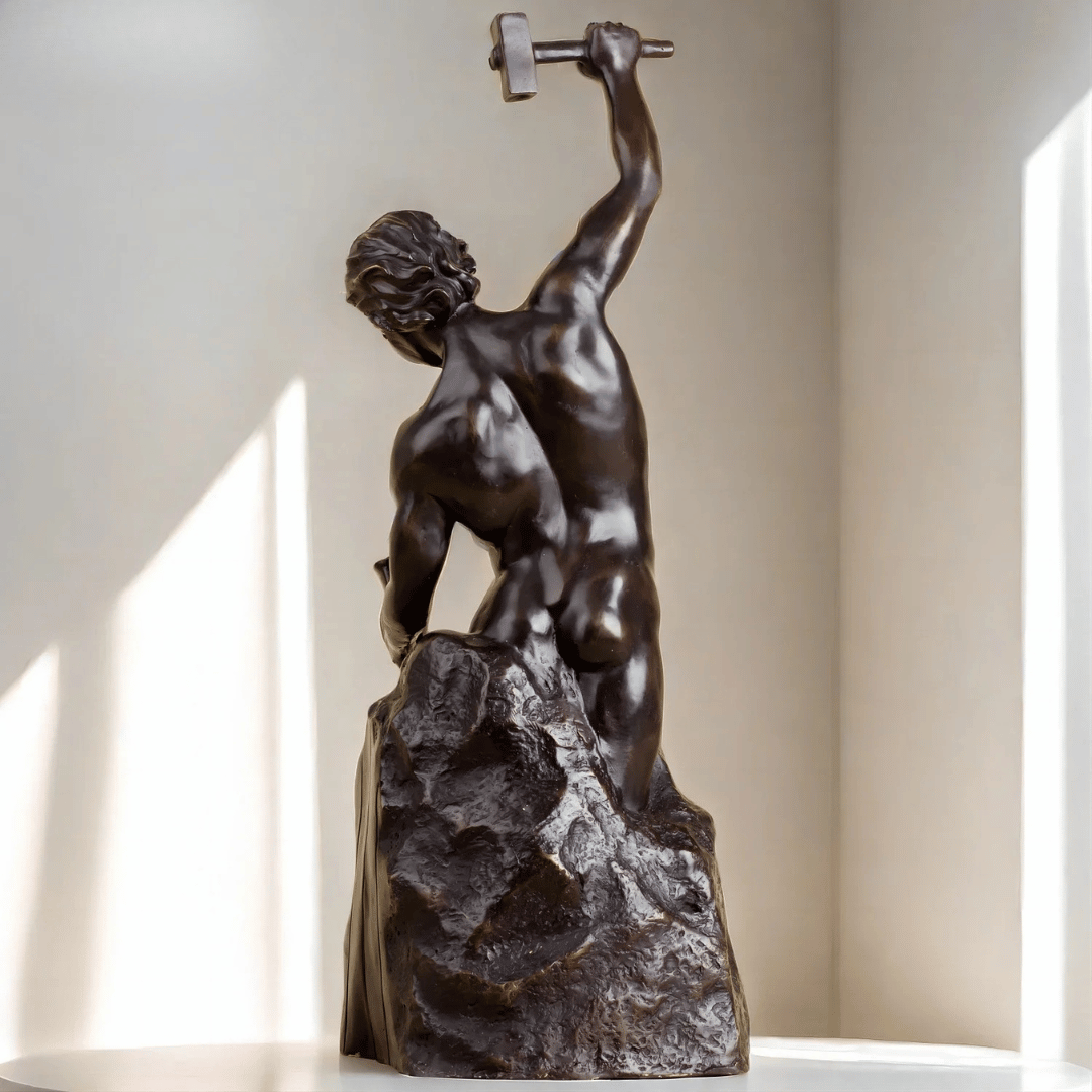 Self-Made Man Bronze Sculpture