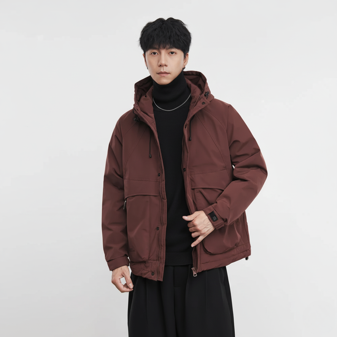 Hooded Workwear Jacket