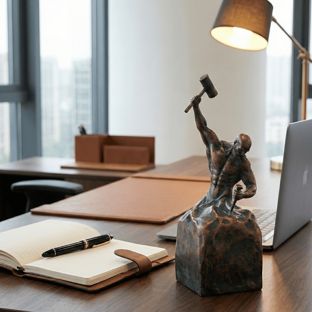 SELF FORGED | Sculptor Figure Sculpture