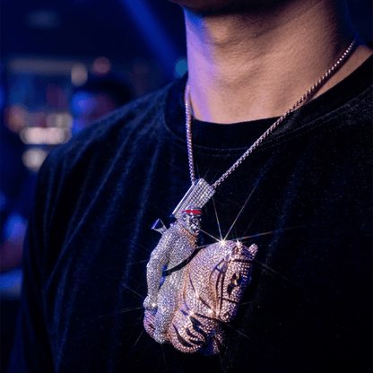 Iced Out King of the Jungle Pendant