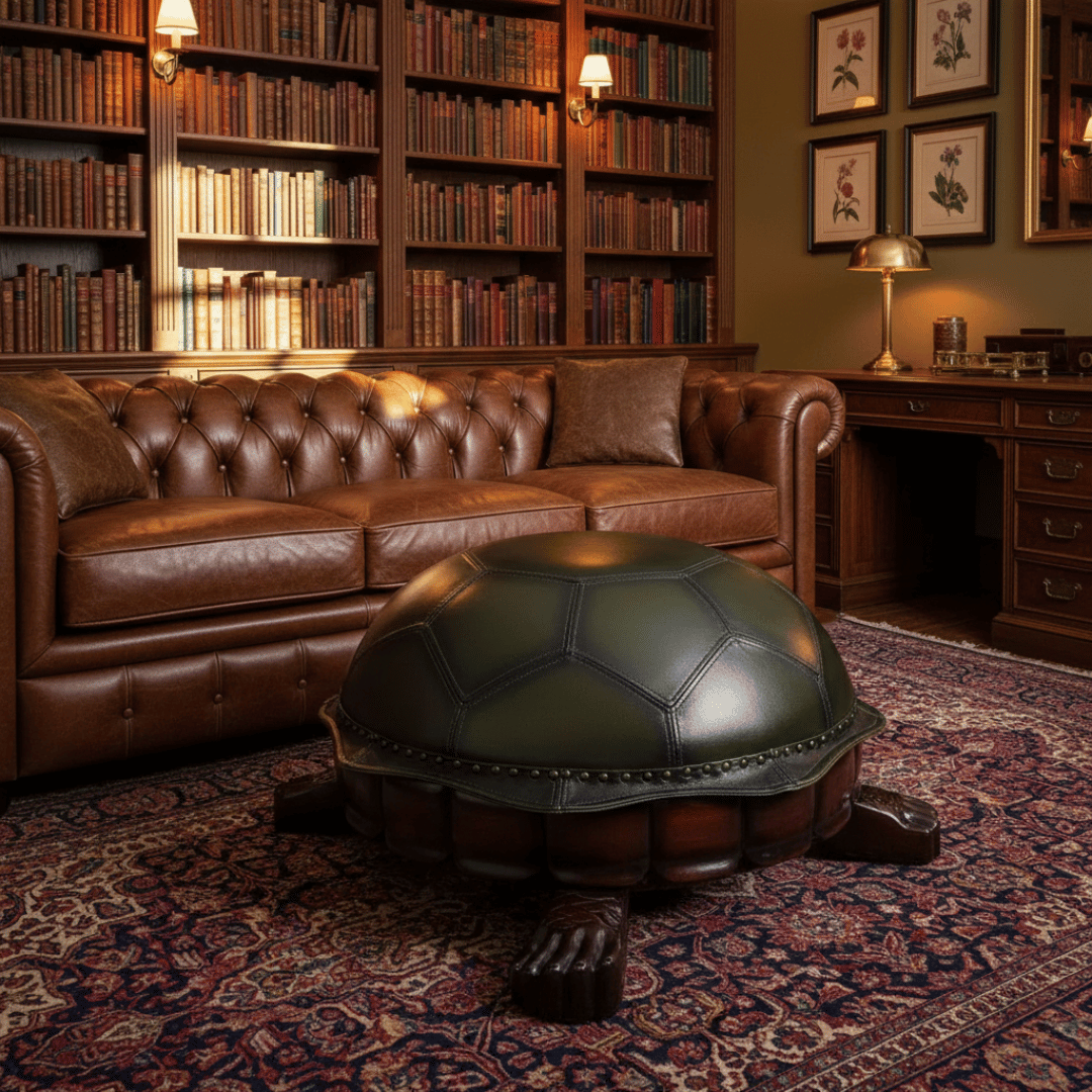 Turtle Ottoman Stool