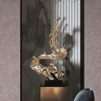 LIQUID ASCENT | Water Splash Sculpture