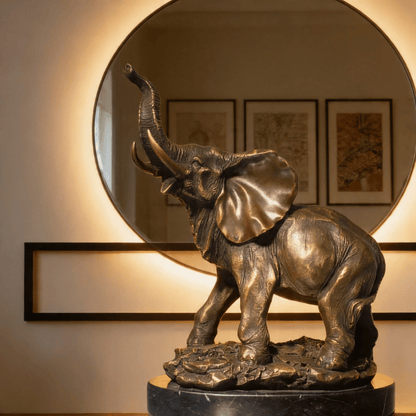 Bronze Elephant Sculpture