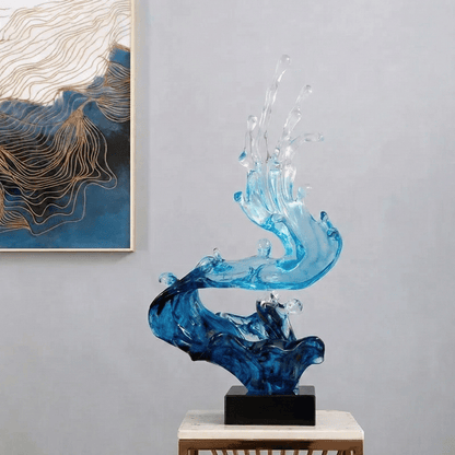 LIQUID ASCENT | Water Splash Sculpture