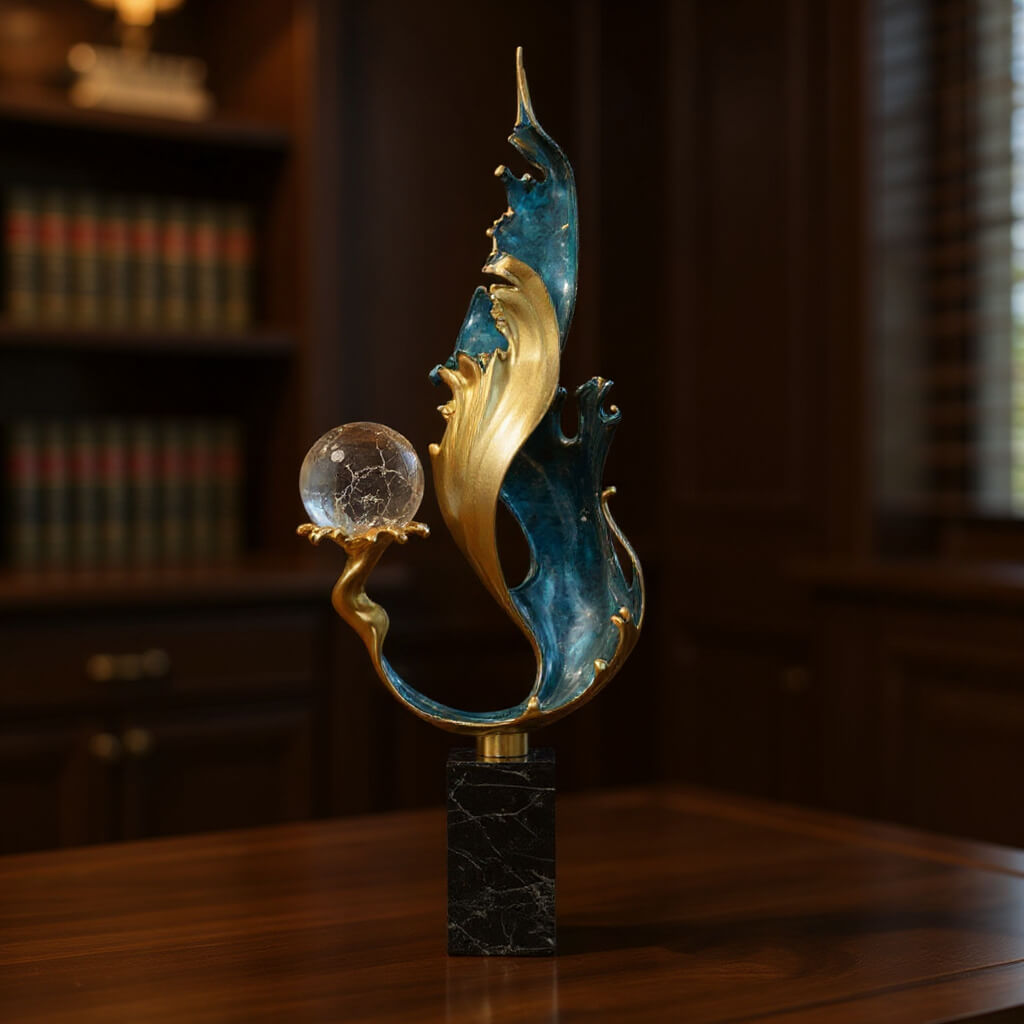 PROSPERITY | Rising Wave Sculpture