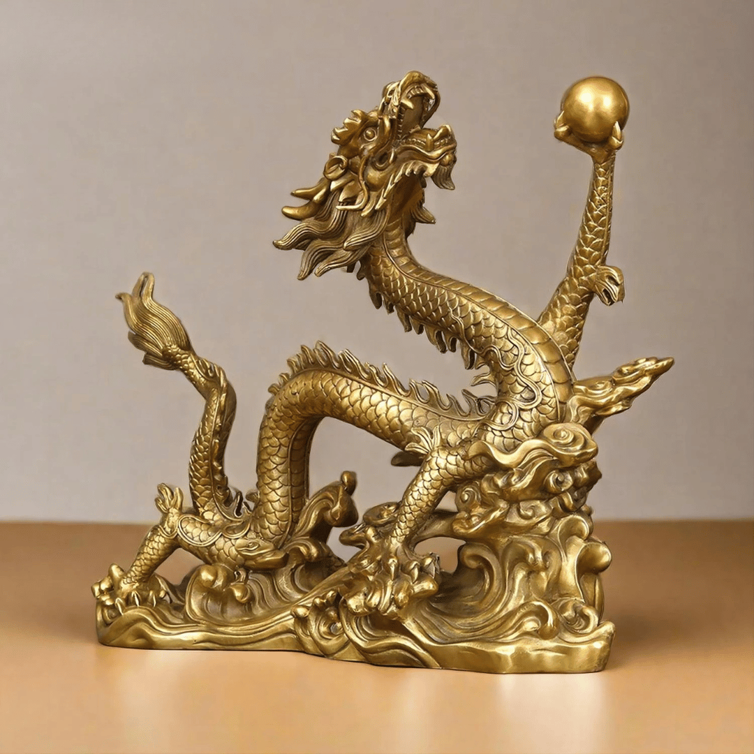 THE ASCENDANT | Traditional Bronze Imperial Dragon