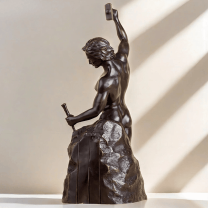 Self-Made Man Bronze Sculpture