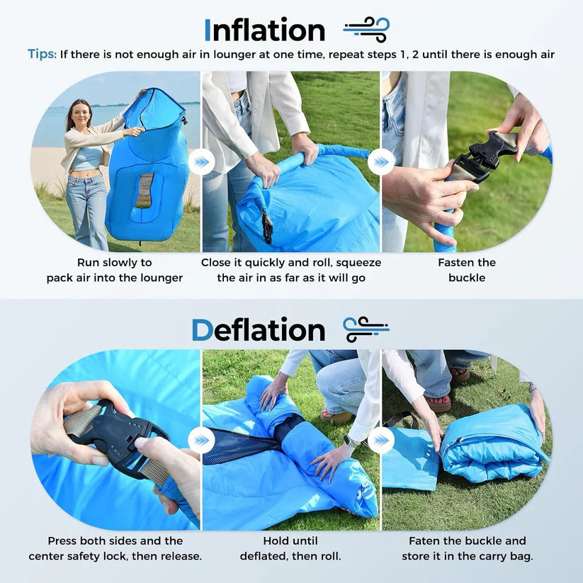 AirDrift™ Pump-Free Inflatable Lounger
