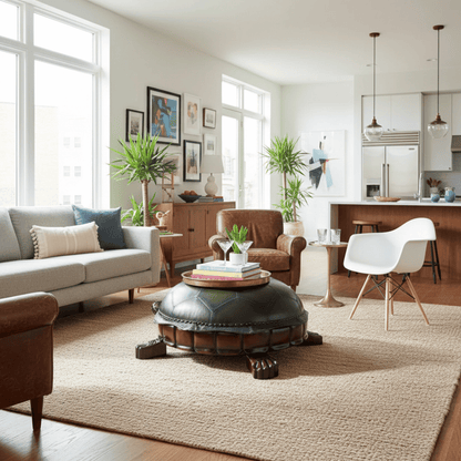 Turtle Ottoman Stool