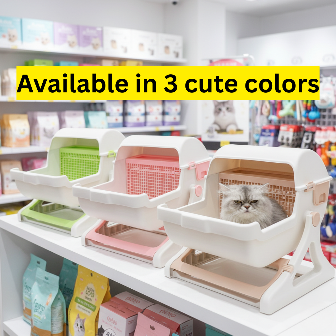 Easy Clean Cat Litter Box