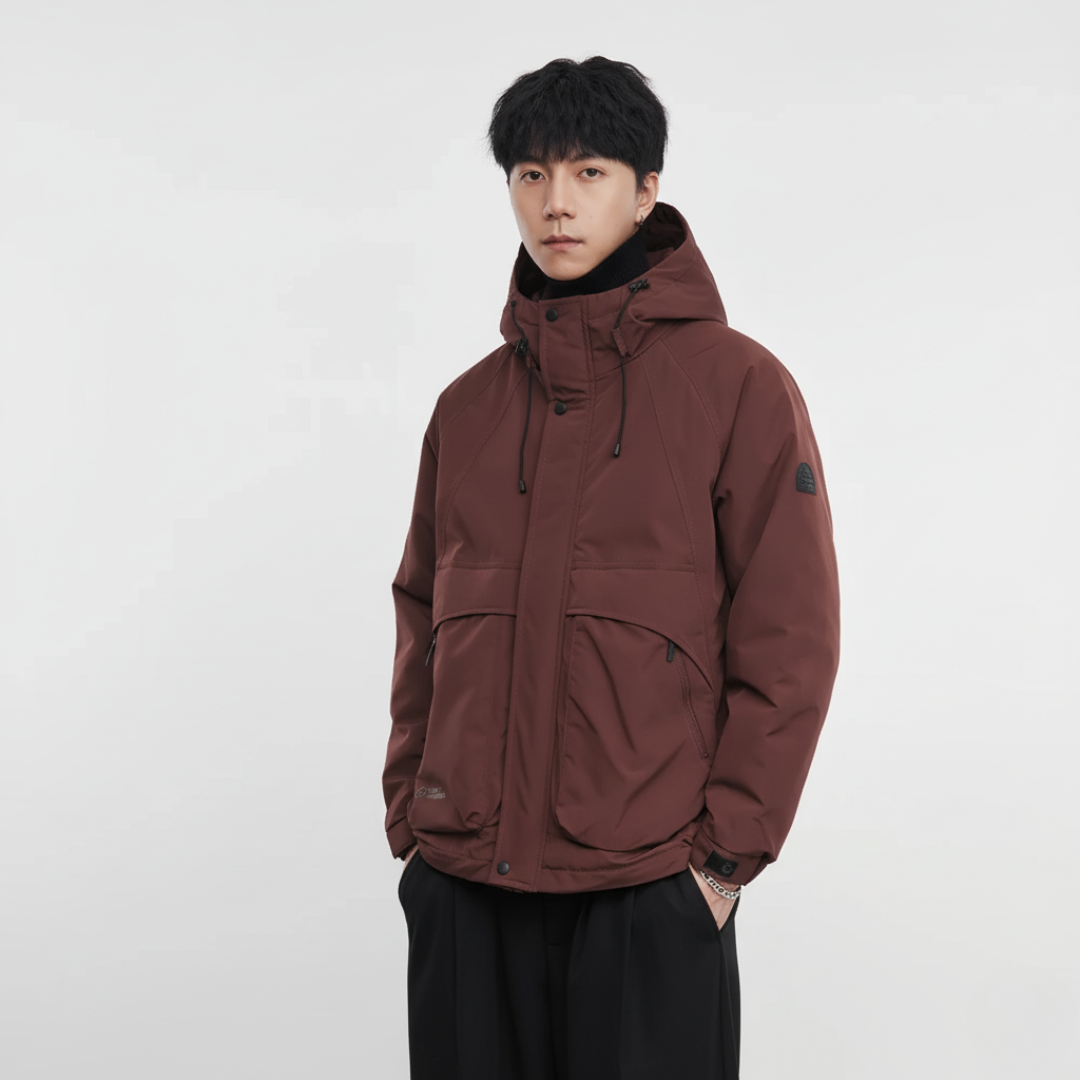 Hooded Workwear Jacket