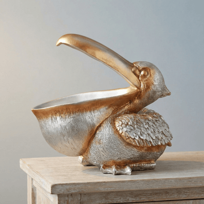 COASTAL KEEPER | Pelican Storage Sculpture