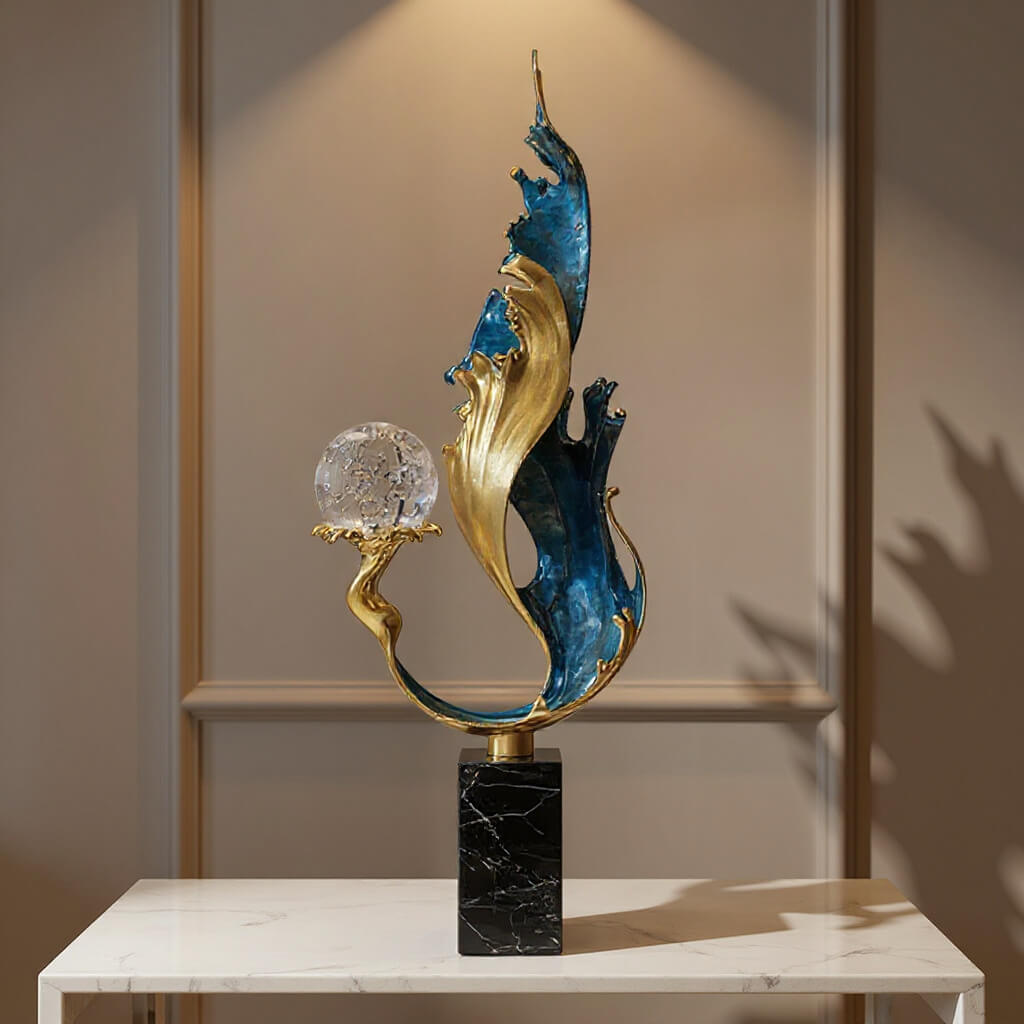 PROSPERITY | Rising Wave Sculpture
