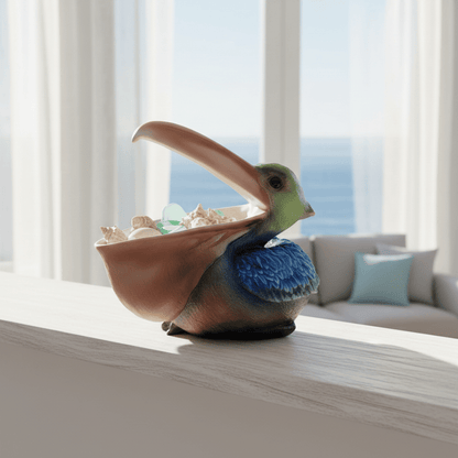 COASTAL KEEPER | Pelican Storage Sculpture