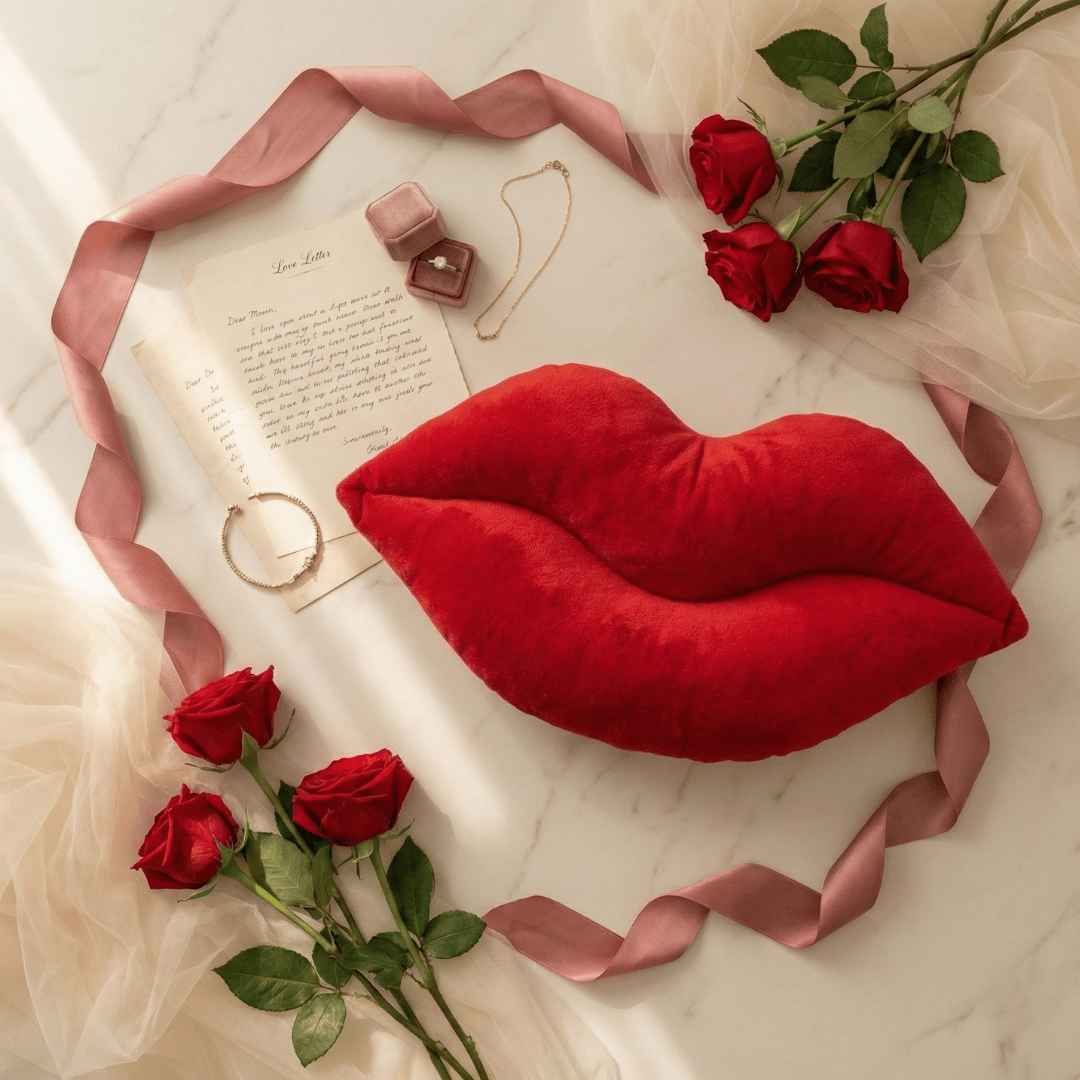 Kiss Me Soft™ Plush Pillow